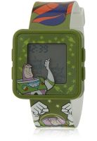 Disney Toy Story Tssq797-01C Light Green/Grey Digital Watch