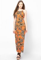 Dorothy Perkins Orange Tropical Maxi Dress
