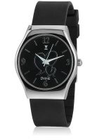 Dvine UD5004BK01 Black/Black Analog Watch