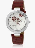 Exotica Fashion White Metal Analog Watch