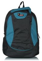 F GEAR 15 Inches Marine Black/Blue Laptop Backpack