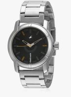 Fastrack 3021Sm02 -Dc539 Silver/Black Analog Watch