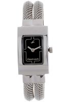 Fastrack Nc2049Sm10 Black / Silver Analog Watch