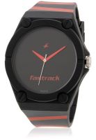 Fastrack Tees 9946Pp04J-Dd275 Red/Black Analog Watch