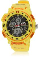 Fluid Fs200-Yl01 Yellow/Black Analog & Digital Watch