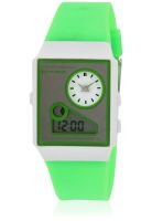 Fluid Fu203-Gr01 Green/Green Analog & Digital Watch