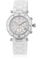 GC I43001M1S White/Silver Chronograph Watch
