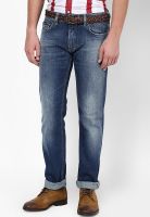 Gas Blue Slim Fit Jeans