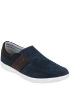 Gas Posh Navy Blue Loafers
