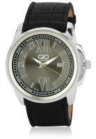 Gio Collection Gio G0007-01 Black / Grey Analog Watch