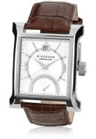 Giordano P129-02 Brown/Silver Analog Watch
