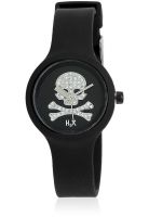 H2X One Lady Black/Black Analog Watch