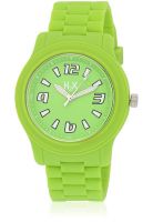 H2X Splash Unisex Green/Green Analog Watch