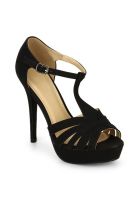 J Collection Black Stilettos