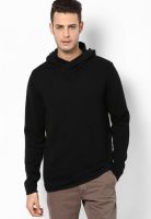 Jack & Jones Black Hooded T Shirt