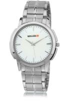 KILLER Fashion Klw162Sl Silver/Silver Analog Watch