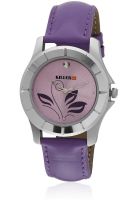 KILLER Kw144cbl-Purple/Pink Analog Watch