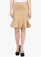 Kaaryah Khaki Tulip Skirt