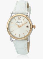 Kenneth Cole Ikc2824 White/Silver Analog Watch