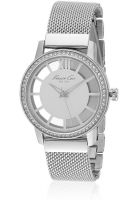 Kenneth Cole Ikc4954 Silver/Silver Analog Watch
