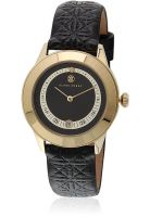 Klaus Kobec Christy Kk-10017-01 Black/Black Analog Watch