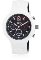 Lacoste 2010705 White/Blue Chronograph Watch