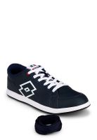 Lotto Logo Plus Navy Blue Sneakers