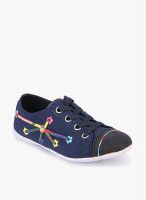 MB Collection Blue Casual Sneakers