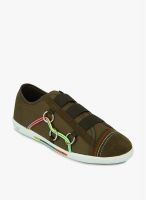 MB Collection Brown Casual Sneakers