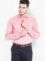 Mark Taylor Red Slim Fit Formal Shirt