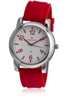 Maxima 26941Pagi Red/White Analog Watch