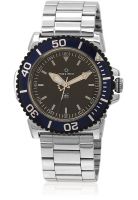 Maxima 29825Cpgi Silver/Black Analog Watch