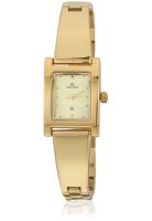 Maxima Gold 28242Bmly Gold/Gold Analog Watch