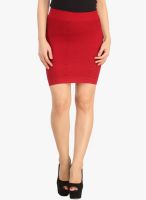 N-Gal Red Pencil Skirt