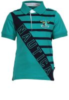 Nautica Green Polo T Shirt