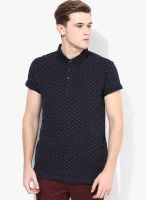 New Look Navy Blue Polo T-Shirt