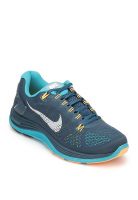 Nike Lunarglide+ 5 Aqua Blue Running Shoes