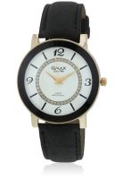 Omax Ts-304 Black/White Analog Watch