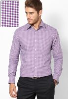 Park Avenue Purple Slim Fit Formal Shirt