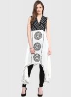 Peppertree Black Printed Kurtis