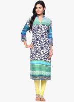 Prakhya Blue Printed Kurtas