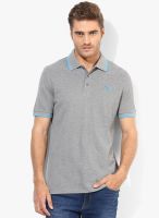 Puma Foundation Grey Solid Polo T-Shirt