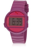 Puma Half Time- S 88911201 Purple/Purple Digital Watch