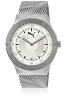 Puma Pu102961001U Silver/White Analog Watch