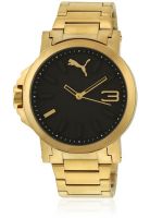 Puma Pu103462002U Golden/Black Analog Watch