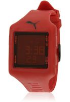 Puma Slide- L 88703001 Red/Black Digital Watch