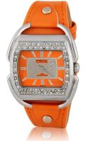 Q&Q DB19J302Y Orange/Orange Analog Watch