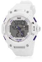 Q&Q Gw80J005Y White/White Digital Watch