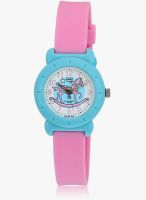 Q&Q M125j001y-Sor Pink/Grey Analog Watch