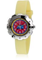 Q&Q Q765J315Y Yellow/Multi Analog Watch